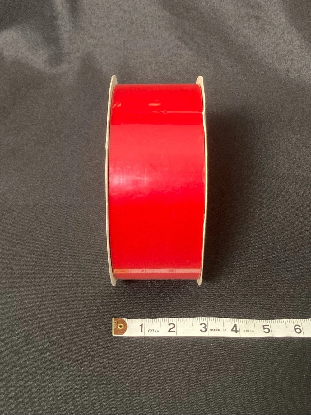 ⭐️ Vintage Berwick Veltex Waterproof Bright Red Velvet Ribbon 2 5/8” x 900”
